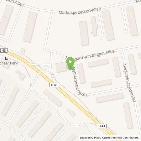 Standortübersicht der Tankstelle GP Joule Connect GmbH in 63457 Hanau