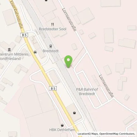 Standortübersicht der Tankstelle GP Joule Connect GmbH in 25821 Bredstedt