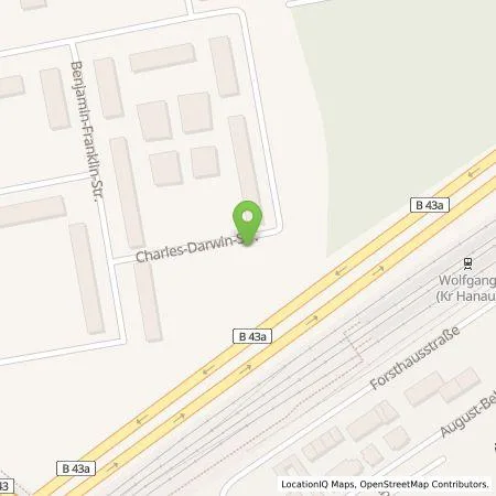 Standortübersicht der Tankstelle GP Joule Connect GmbH in 63457 Hanau