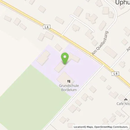 Standortübersicht der Tankstelle GP Joule Connect GmbH in 25852 Bordelum