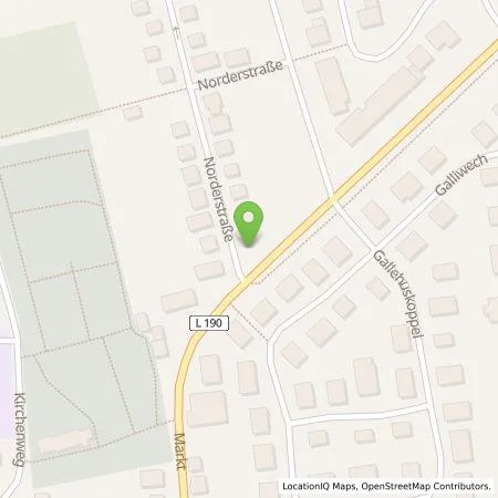 Standortübersicht der Tankstelle GP Joule Connect GmbH in 25884 Viöl