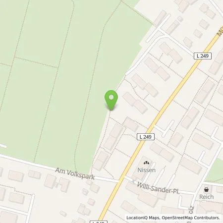 Standortübersicht der Tankstelle Selbsthilfe-Bauverein eG in 24943 Flensburg