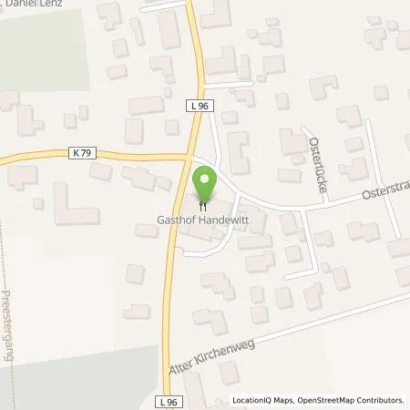 Standortübersicht der Tankstelle GP Joule Connect GmbH in 24983 Handewitt