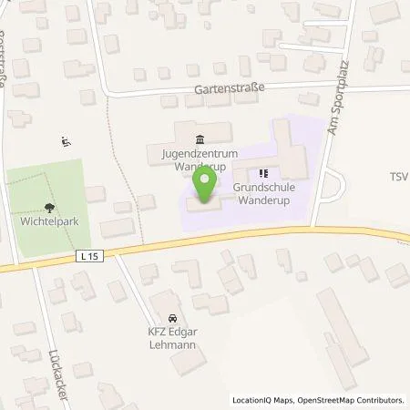 Standortübersicht der Tankstelle GP Joule Connect GmbH in 24997 Wanderup