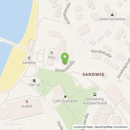 Standortübersicht der Tankstelle GP Joule Connect GmbH in 24960 Glücksburg (Ostsee)