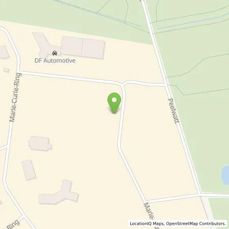 Standortübersicht der Tankstelle team energie GmbH & Co. KG in 24941 Flensburg