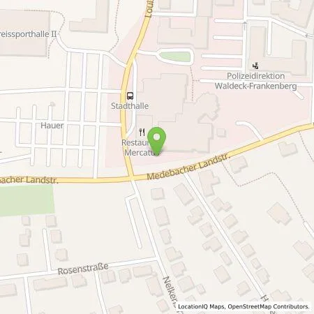 Standortübersicht der Tankstelle GP Joule Connect GmbH in 34497 Korbach