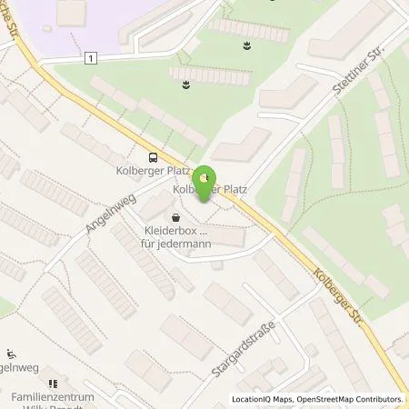 Standortübersicht der Tankstelle GP Joule Connect GmbH in 23558 Lübeck