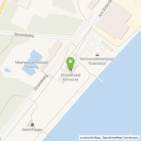 Standortübersicht der Tankstelle GP Joule Connect GmbH in 25832 Tönning