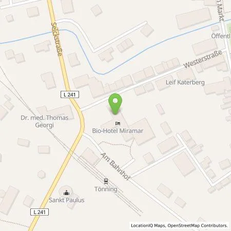 Standortübersicht der Tankstelle GP Joule Connect GmbH in 25832 Tönning