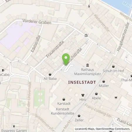 Standortübersicht der Tankstelle Stadtwerke Bamberg Verkehrs- und Park GmbH in 96047 Bamberg