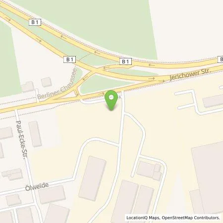 Standortübersicht der Tankstelle team energie GmbH & Co. KG in 39179 Magdeburg