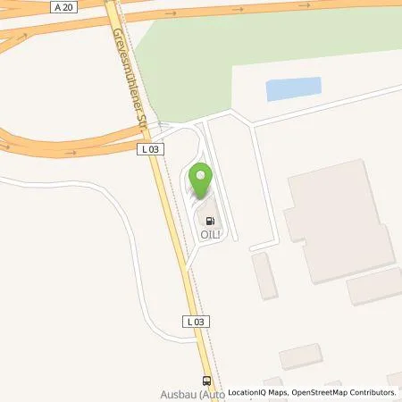 Standortübersicht der Tankstelle GP Joule Connect GmbH in 23936 Upahl