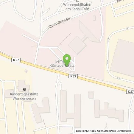 Standortübersicht der Tankstelle team energie GmbH & Co. KG in 24783 Osterrönfeld