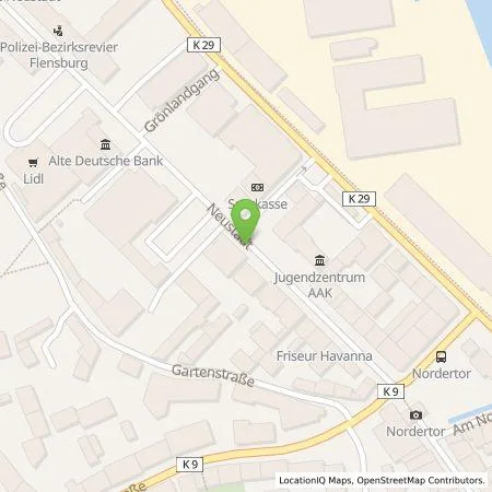 Standortübersicht der Tankstelle GP Joule Connect GmbH in 24939 Flensburg