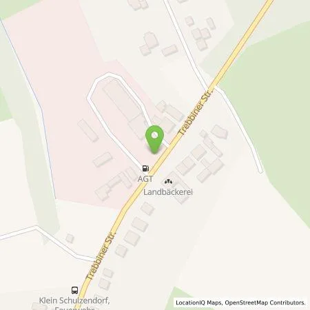 Standortübersicht der Tankstelle GP Joule Connect GmbH in 14959 Trebbin