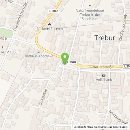 Standortübersicht der Tankstelle Mainzer Stadtwerke AG in 65468 Trebur