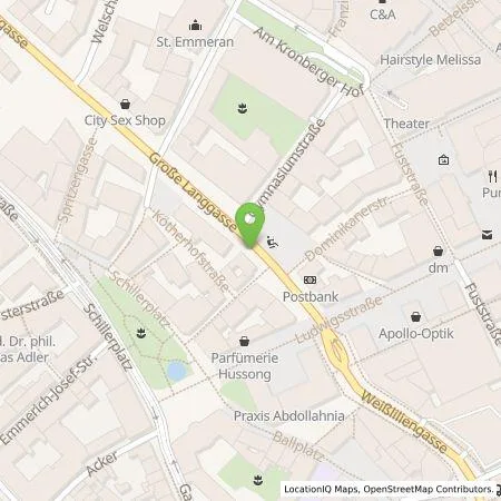 Standortübersicht der Tankstelle Mainzer Stadtwerke AG in 55116 Mainz