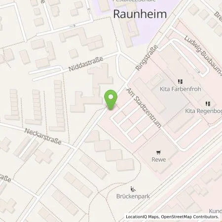 Standortübersicht der Tankstelle Mainzer Stadtwerke AG in 65479 Raunheim