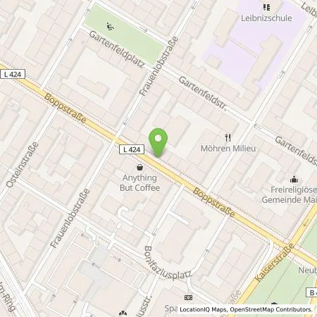 Standortübersicht der Tankstelle Mainzer Stadtwerke AG in 55118 Mainz