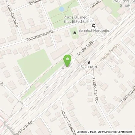 Standortübersicht der Tankstelle Mainzer Stadtwerke AG in 65479 Raunheim