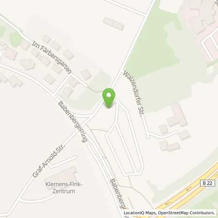 Standortübersicht der Tankstelle Stadtwerke Bamberg Verkehrs- und Park GmbH in 96049 Bamberg