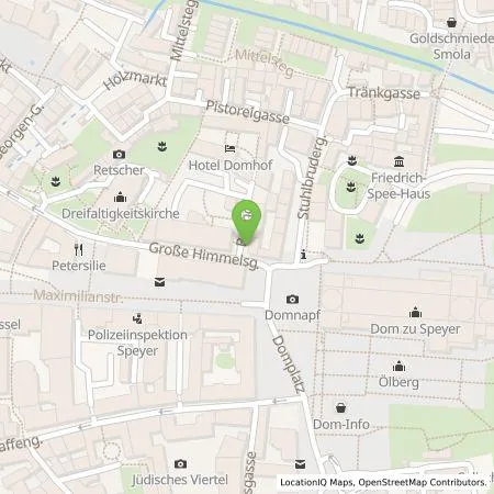 Standortübersicht der Tankstelle Verkehrsbetriebe Speyer GmbH in 67346 Speyer