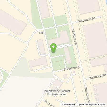 Standortübersicht der Tankstelle Stadtwerke Rostock AG in 18069 Rostock