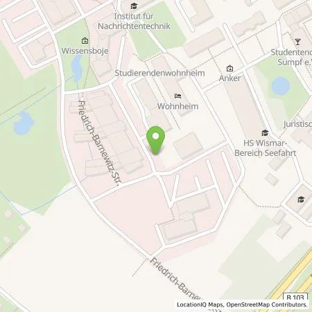 Standortübersicht der Tankstelle Stadtwerke Rostock AG in 18119 Rostock