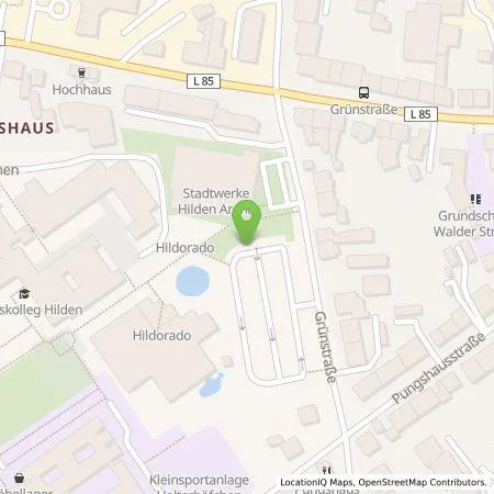 Standortübersicht der Tankstelle Neue Energien Hilden GmbH in 40723 Hilden