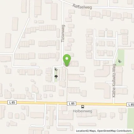 Standortübersicht der Tankstelle Neue Energien Hilden GmbH in 40724 Hilden