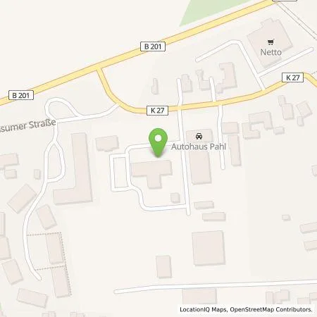 Standortübersicht der Tankstelle HanseWerk AG in 24850 Schuby