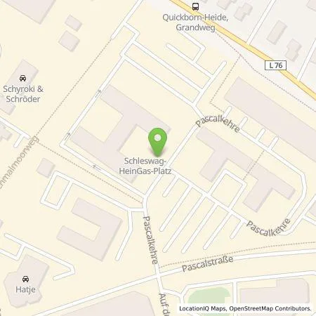 Standortübersicht der Tankstelle HanseWerk AG in 25451 Quickborn