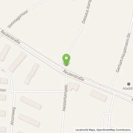 Standortübersicht der Tankstelle HanseWerk AG in 25436 Uetersen