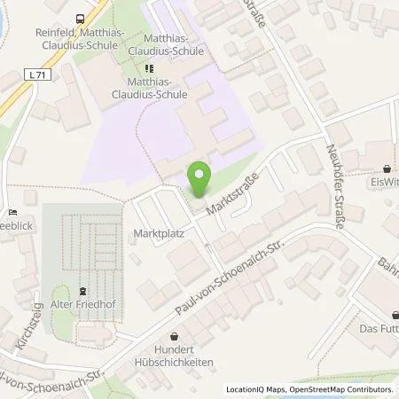 Standortübersicht der Tankstelle HanseWerk AG in 23858 Reinfeld