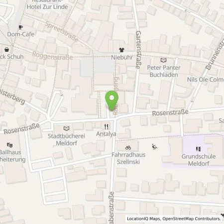 Standortübersicht der Tankstelle HanseWerk AG in 25704 Meldorf