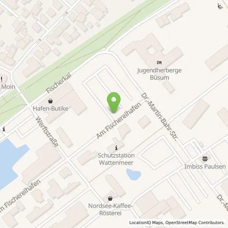 Standortübersicht der Tankstelle HanseWerk AG in 25761 Büsum