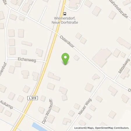 Standortübersicht der Tankstelle HanseWerk AG in 24649 Wiemersdorf