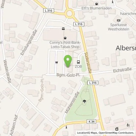 Standortübersicht der Tankstelle HanseWerk AG in 25767 Albersdorf