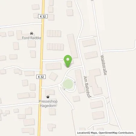 Standortübersicht der Tankstelle HanseWerk AG in 22946 Trittau