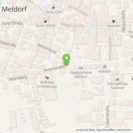 Standortübersicht der Tankstelle HanseWerk AG in 25704 Meldorf