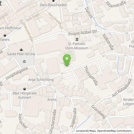 Standortübersicht der Tankstelle Stadtwerke Soest Energiedienstleistungs GmbH in 59494 Soest