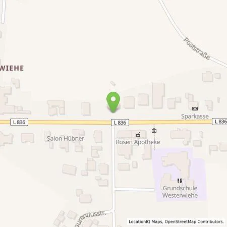 Standortübersicht der Tankstelle Stadtwerke Soest Energiedienstleistungs GmbH in 33397 Rietberg