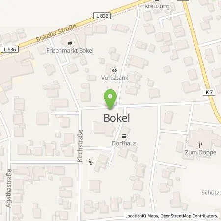 Standortübersicht der Tankstelle Stadtwerke Soest Energiedienstleistungs GmbH in 33397 Rietberg