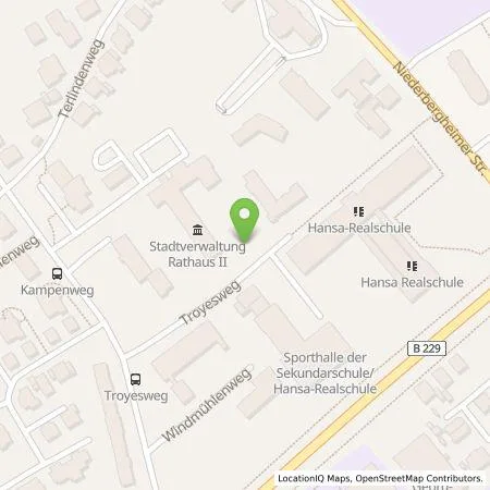 Standortübersicht der Tankstelle Stadtwerke Soest Energiedienstleistungs GmbH in 59494 Soest