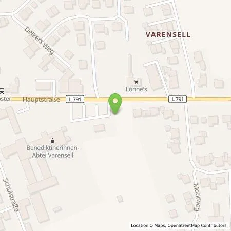 Standortübersicht der Tankstelle Stadtwerke Soest Energiedienstleistungs GmbH in 33397 Rietberg