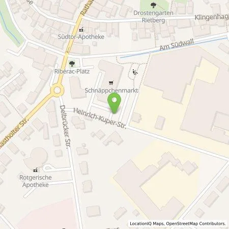 Standortübersicht der Tankstelle Stadtwerke Soest Energiedienstleistungs GmbH in 33397 Rietberg