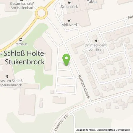 Standortübersicht der Tankstelle Stadtwerke Schloß Holte-Stukenbrock GmbH in 33758 Schloss Holte-Stukenbrock