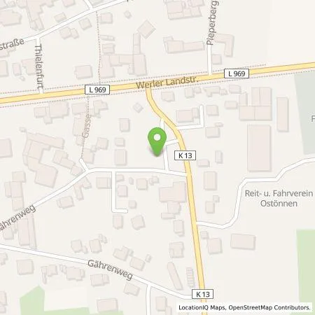 Standortübersicht der Tankstelle Stadtwerke Soest Energiedienstleistungs GmbH in 59494 Soest