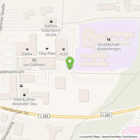 Standortübersicht der Tankstelle Regioladen+ GmbH & Co.KG in 21465 Reinbek